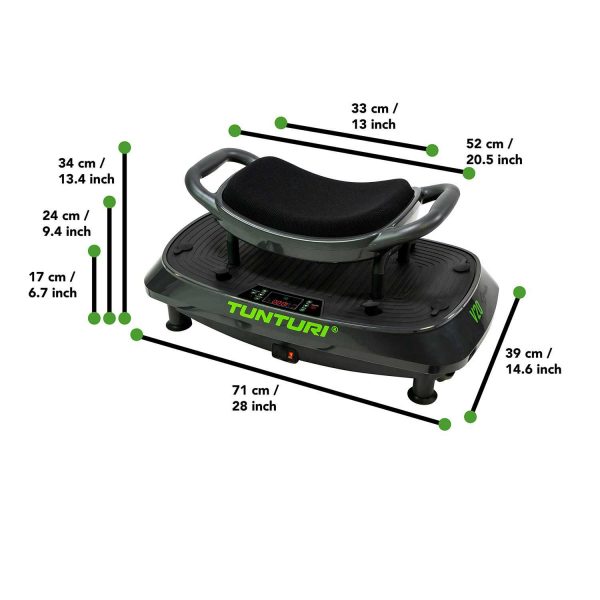 CardioFit V20 Dimessions